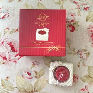 Lenox Yuletide Glowlites Tea Light